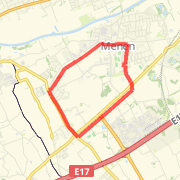 grote stratenroute vanwege ijzel