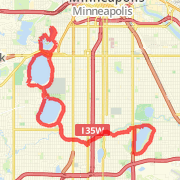 Nokomis, Chain of Lakes 20 miler