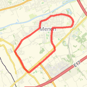 Rond rekkem, Ing, ronde schonekeer, Gr.molen terug