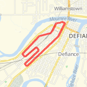 3 Miles in historic downtown