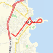 bland st to lighthouse 