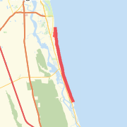 01/18/2009 Route - 18 mile beachcombers to matazas out and back Run route image