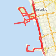 Gilman, Berkeley Marina to Emeryville marina and back