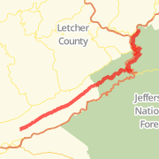A ride mapped on 09/23/2011