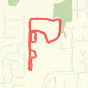 A run mapped on 09/26/2011