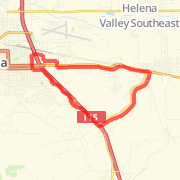 East Helena Jogging trail loop