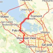 Union City to Hidden Villa