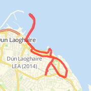 10km to pier, dalkey and home