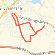 A run mapped on 09/30/2011