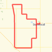 Stonewall to Grosse Isle to Argyle -Fat Tire - Circle Tour  50km