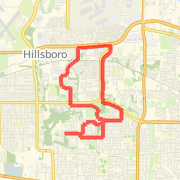 A run mapped on 10/08/2011