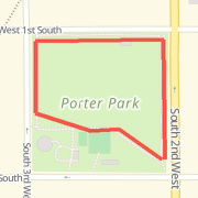 Rexburg Porter Park walking path