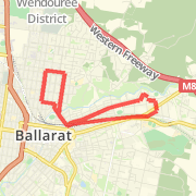 Annas to Soldiers HIll and Brown Hill Run route image