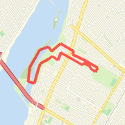 A run mapped on 2011-10-09