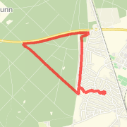 5 km route