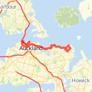 Woody 34k via Waterfront, College Hill, Curran St, Tank Farm,Waterfront and Riddell Rd loop