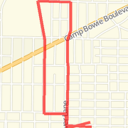 2.5 mile dog walk