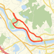 A run mapped on 10/11/2011