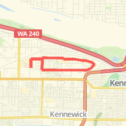 A run mapped on 10/11/2011