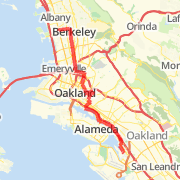W Berkeley to MLK Shoreline