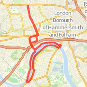 Virgin Active - West London to river and back