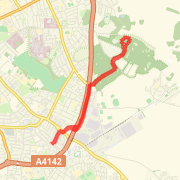 A run mapped on 12/10/2011