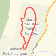 Sutton Crit Track Bike Ride route image
