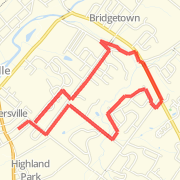 A run mapped on 10/14/2011
