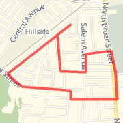 A run mapped on 10/13/2011