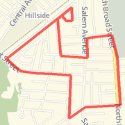 A run mapped on 10/15/2011