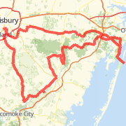 A ride mapped on 10/16/2011