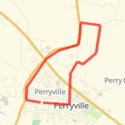 A run mapped on 10/17/2011