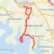 A run mapped on 10/18/2011