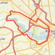 Hug - Lee bridge run 16.4 mi