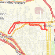 Hillcrest &amp; Mission Hills trails