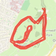 22/02/2009 Route Cornwall Park, One Tree Hill