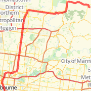 Melbourne to Hurstbridge regular run via Gorge Rd 