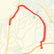 A run mapped on 10/24/2011