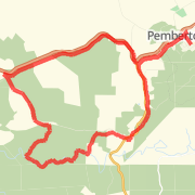 A ride mapped on 10/24/2011