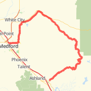 Ashland - Medford Loop via Dead Indian Rd