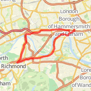 Virgin Active, Hammersmith - Kew and Chiswick 9 mile run