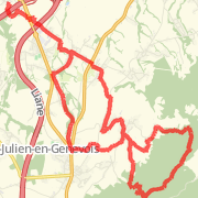 Cervonnex - Beaumont - Salève - Beaumont - Cervonnex 20km