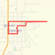 utah shaped 3 miles