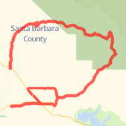 Santa Ynez - Figueroa Pass - Los Olivos - Figueroa Pass - Santa Ynez