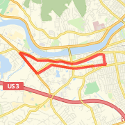 A run mapped on 10/29/2011