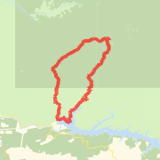A hike mapped on 10/30/2011
