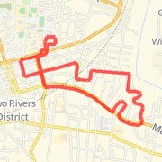 5 mile dixon park route