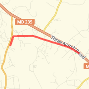 A run mapped on 10/31/2011