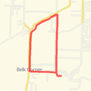 A run mapped on 11/01/2011