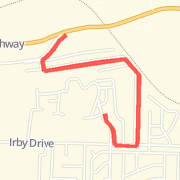 A run mapped on 11/01/2011